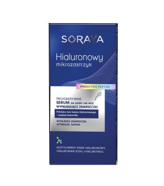 SORAYA HIALURONOWY PROGESYWNE SERUM ANTI-ARRUGAS 30ML