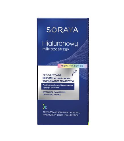 SORAYA HIALURONOWY PROGESYWNE SERUM ANTI-ARRUGAS 30ML
