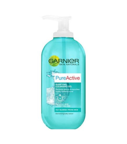 GARNIER PURE ACTIVE GEL LIMPIADOR PURIFICANTE 200ML