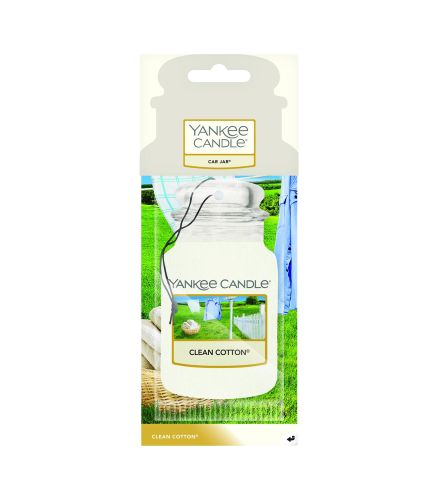 YANKEE CLEAN COTTON AMBIENTADOR PARA COCHE 20GR
