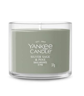 YANKEE SILVER SAGE & PINE MINI VELA 37GR