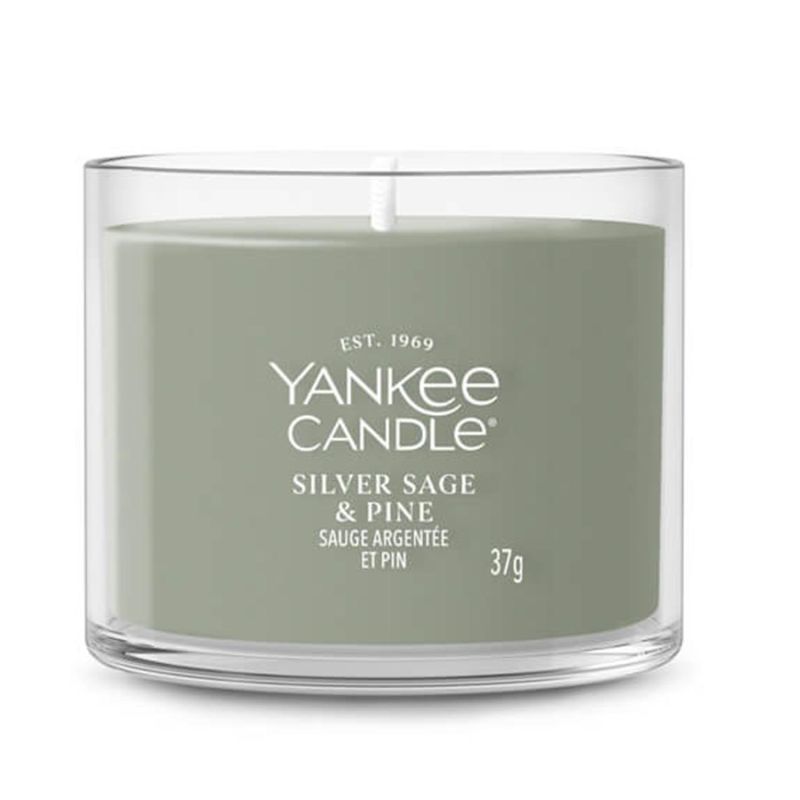 YANKEE SILVER SAGE & PINE MINI VELA 37GR