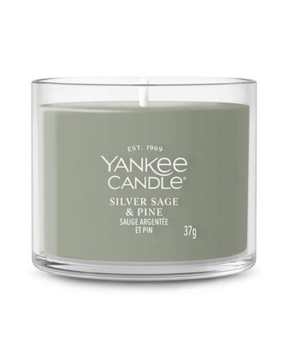 YANKEE SILVER SAGE & PINE MINI VELA 37GR