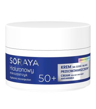 SORAYA HIALURONOWY CREMA ANTI-ARRUGAS DIA Y NOCHE 50+ 50ML