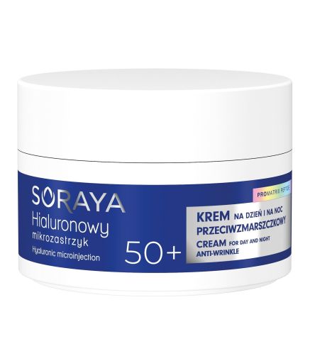 SORAYA HIALURONOWY CREMA ANTI-ARRUGAS DIA Y NOCHE 50+ 50ML