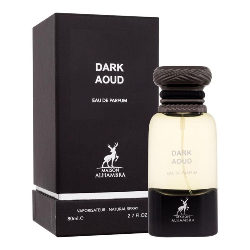 MAISON ALHAMBRA DARK AOUD EAU DE PARFUM 80ML VAPORIZADOR
