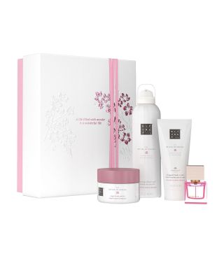 RITUALS RITUAL OF SAKURA BODY POLISH 1UN + GEL DE BAÑO 200ML + CREMA CORPORAL 75ML + MINIATURA EAU DE PARFUM 1U