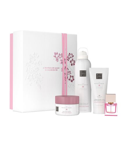 RITUALS RITUAL OF SAKURA BODY POLISH 1UN + GEL DE BAÑO 200ML + CREMA CORPORAL 75ML + MINIATURA EAU DE PARFUM 1U
