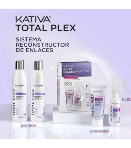 KATIVA TOTAL PLEX TRATAMIENTO CAPILAR N3 70ML + N4 60ML