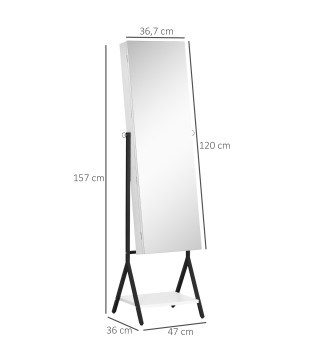 Espejo Joyero de Pie