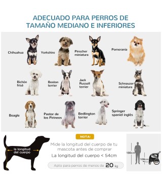 Remolque de Bicicleta Perros