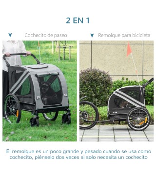 Remolque de Bicicleta Perros