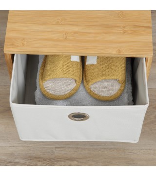 Perchero de Pie con Banco