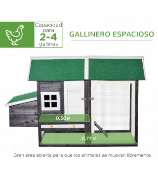 Gallinero de Madera