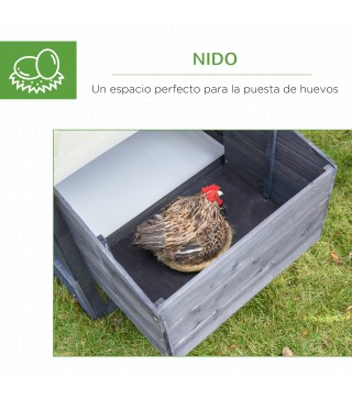 Gallinero de Madera